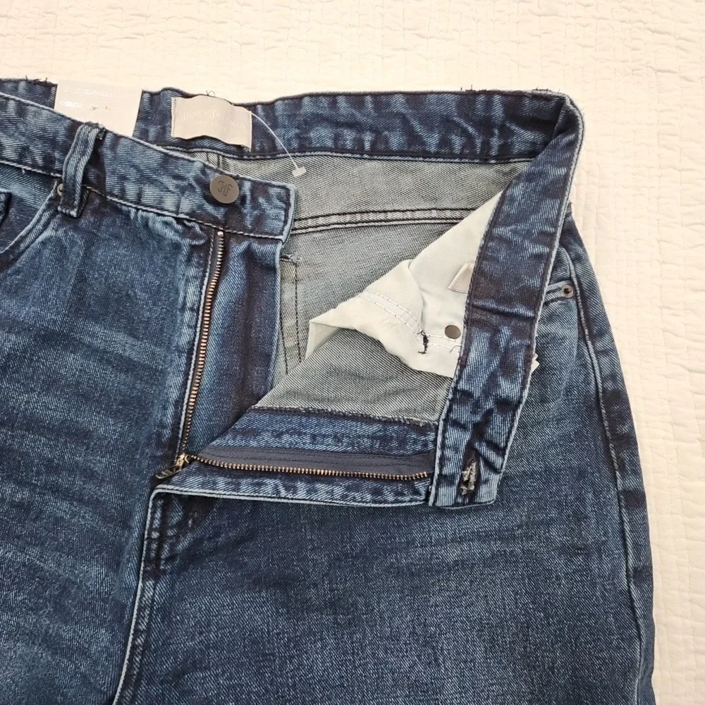 Hickey Freeman Jeans‎ Men's 36x32 Medium Wash Straight Leg NEW 100% Cotton NWT